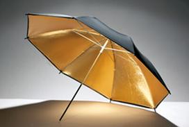 Godox UB-003 Black and Gold skėtis (101cm)