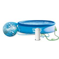 baseinai intex - Baseinas Intex Easy Set 457x84 cm, su filtru - 4 nuotrauka