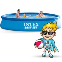 baseinai intex - Baseinas Intex Easy Set 457x84 cm, su filtru - 5 nuotrauka