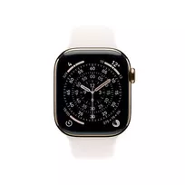 apple watch 11 46mm - Apple Watch Series 11 GPS + Cellular 46mm Gold Titanium Case with Light Blush Sport Band (auksinis) - 3 nuotrauka