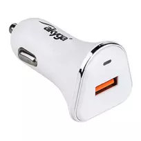 quick 5 - Akyga USB Quick Charge Car Charger White - 2 nuotrauka