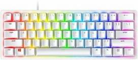 razer huntsman - Razer Huntsman Mini 60% Mercury White (Balta) - 1 nuotrauka
