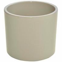 Keraminis vazonas DOMOLETTI, WALEC STRUCTUR, Ø 15 cm, rusva spalva "beige"