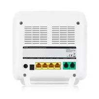 wifi 6 ghz marsrutizatorius - Zyxel EX3501-T0 WiFi 6 AX3000 Router White (Baltas) - 2 nuotrauka