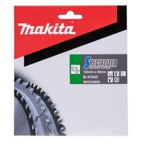 disku makita - Pjovimo diskas metalui Makita; 150x1,7x20,0 mm; Z52; -15° - 3 nuotrauka