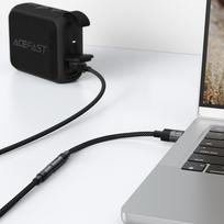 mini jack - Acefast J13 USB-A į 3.5mm mini jack adapteris Juodas (Black) - 3 nuotrauka