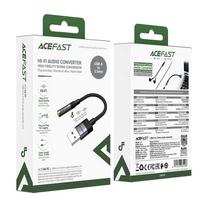mini jack - Acefast J13 USB-A į 3.5mm mini jack adapteris Juodas (Black) - 4 nuotrauka