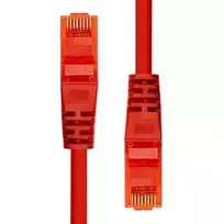 kabelis cat6 ethernet - ProXtend CAT6 U/UTP CCA PVC Ethernet kabelis Raudona (Red) 10 m - 2 nuotrauka