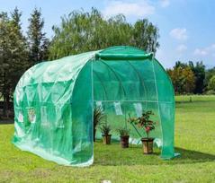 arkinis siltnamis - Arkinis šiltnamis Bauerkraft G-398, žalia (Green), 6 x 3 m - 4 nuotrauka