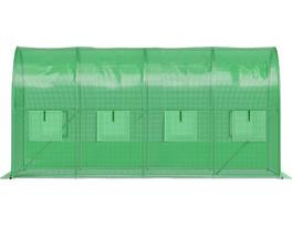 arkinis siltnamis - Arkinis šiltnamis Bauerkraft G-398, žalia (Green), 6 x 3 m - 5 nuotrauka
