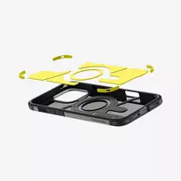 iphone 16 pro max deklas magsafe - Spigen Tough Armor MAG iPhone 16 Pro Max MagSafe gunmetal ACS08012 - 2 nuotrauka