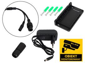 juoda - BLOW WiFi kamera su 3 objektyvais 6MP V380 Juoda (Black) - 3 nuotrauka