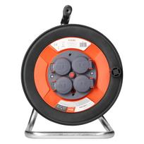 elektra - Orno CR-5 Aptaškymui atspari ritės ritė IP44 4x2P+Z 16A 230V, H05VV-F 3x1,5mm2, 50m - 2 nuotrauka
