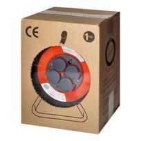 elektra - Orno CR-5 Aptaškymui atspari ritės ritė IP44 4x2P+Z 16A 230V, H05VV-F 3x1,5mm2, 50m - 3 nuotrauka
