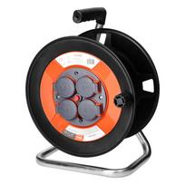 elektra - Orno CR-5 Aptaškymui atspari ritės ritė IP44 4x2P+Z 16A 230V, H05VV-F 3x1,5mm2, 50m - 4 nuotrauka