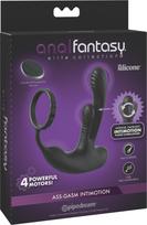 mulers - Anal Fantasy Elite afe Ass-Gasm IntiMotion Black Vibruojantis analinis dildo - 2 nuotrauka