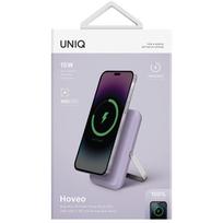 magnetinis baterija - Uniq Hoveo, 5000mAh, 20W, USB-C, Wireless Magnetic, violetinė - 3 nuotrauka