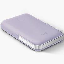 magnetinis baterija - Uniq Hoveo, 5000mAh, 20W, USB-C, Wireless Magnetic, violetinė - 5 nuotrauka