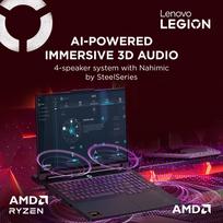 legion 32gb 1tb - Lenovo Legion Pro 7 16AFR10H, AMD Ryzen 9 9955HX, 32 GB, 1 TB, 16", NVIDIA GeForce RTX 5070 Ti, Eclipse Black (Juodas) - 30 nuotrauka