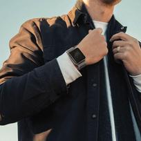 apple watch series 9 - Uniq Dante dirželis Apple Watch Series 1/2/3/4/5/6/7/8/SE/SE2 38/40/41mm Nerūdijančio plieno, rožinis auksas (Rose Gold) - 4 nuotrauka