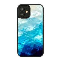 iphone 12 mini case - iKins case for Apple iPhone 12 mini blue lake juodas - 1 nuotrauka