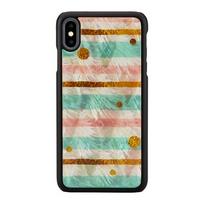 iphone xs max deklas - iKins SmartPhone case iPhone XS Max pop mint juodas - 1 nuotrauka