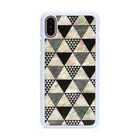 iKins SmartPhone case iPhone XS/S pyramid baltas