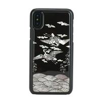 iKins SmartPhone case iPhone XS/S crane juodas
