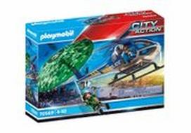 playmobil policija - Playmobil - Police helicopter - Parachute pursuit 70569 - 2 nuotrauka