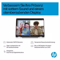 hp omnibook 3 - HP OmniBook 5 Flip 14-fp0430ngx, Core 3 100U, 8 GB, 512 GB, 14", Touch, Windows 11 Home, Glacier Silver (Sidabrinis) - 13 nuotrauka