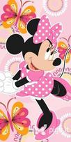 Vaikiškas rankšluostis Minnie, 70x140 cm