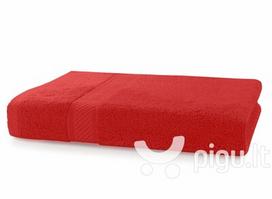 DecoKing rankšluostis BAMBY, 50x100 cm, dark red
