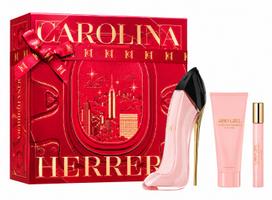 Carolina Herrera Good Girl Blush rinkinys: EDP 80 ml + kūno losjonas 100 ml + EDP 10 ml