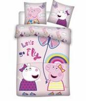 Bed Linen - Junior Size 100 x 140 cm - Peppa Pig
