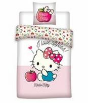 Bed Linen - Junior Size 100 x 140 cm - Hello Kitty
