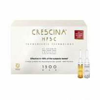  CRESCINA plaukų slinkimo stabdymui ir plaukų atauginimui skirtas ampulių kompleksas vyrams TRANSDERMIC COMPLETE TREATMENT HFSC 1300 (10+10), 20 ampulių
