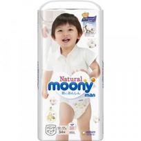 Sauskelnės kelnaitės MOONY Natural PBL 12-17 kg