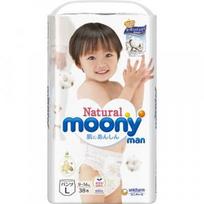 Sauskelnės kelnaitės MOONY Natural PL 9-14 kg