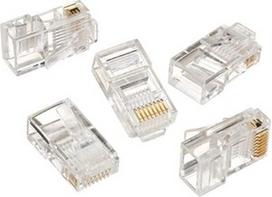Gembird 8P8C Modular Plug CAT5 UTP 50pcs. LC-8P8C-001/50