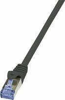 LogiLink Patch Cable Cat.6A from Cat.7 600 MHz S/FTP PIMF PrimeLine 15m Black