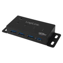 LogiLink USB 3.0 Hub 4-Ports Black