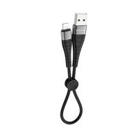 USB kabelis Borofone BX32 lightning 0.25m juodas