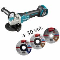 akumuliatorinis kampinis makita slifuoklis - Makita DGA519Z - 2 nuotrauka