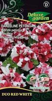 Darželinių petunijų sėklos DOU RED WHITE, 10 sėklų