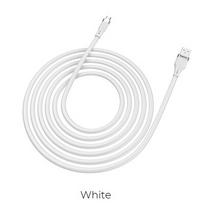 HOCO U72 lightning 1.2m baltas