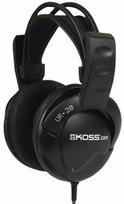dj ausines - KOSS UR20 Black (Juodos) - 1 nuotrauka