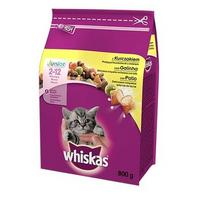WHISKAS Junior Kurczak 0,8kg