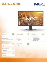 monitor 27 1080 - NEC MultiSync EA272F - 7 nuotrauka