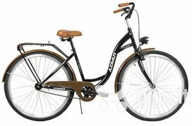Miesto dviratis AZIMUT Classic 28" 2021, juodas