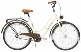 dviratis 26 miesto - Miesto dviratis AZIMUT Retro 26" 2021, kreminis - 1 nuotrauka